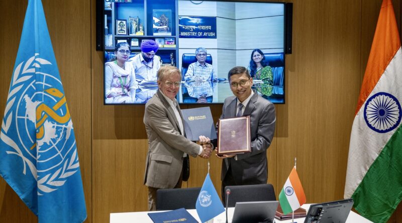 India donates 85 million dollars to WHO's World Health Organization